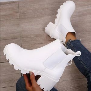 White boots
